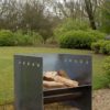 Superchunk fire pit UK. An artisan contemporary and unusual metal firepit.