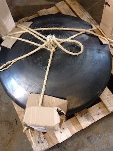 Eco wrapping! of vulcan fire pit