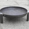fire pit UK, side view