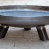 Tephra fire bowl made in England