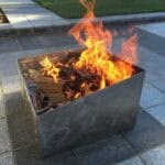 Random polish stainless steel Basalt